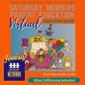 VIRTUAL Saturday Morning Parent Education Support Group